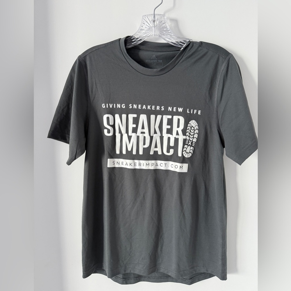 adidas Dark Gray Short Sleeve Tee